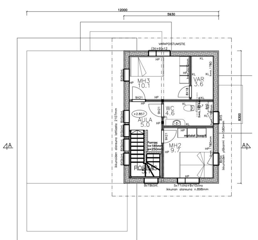Kultainen Kaava度假屋 Padasjoki 客房 照片